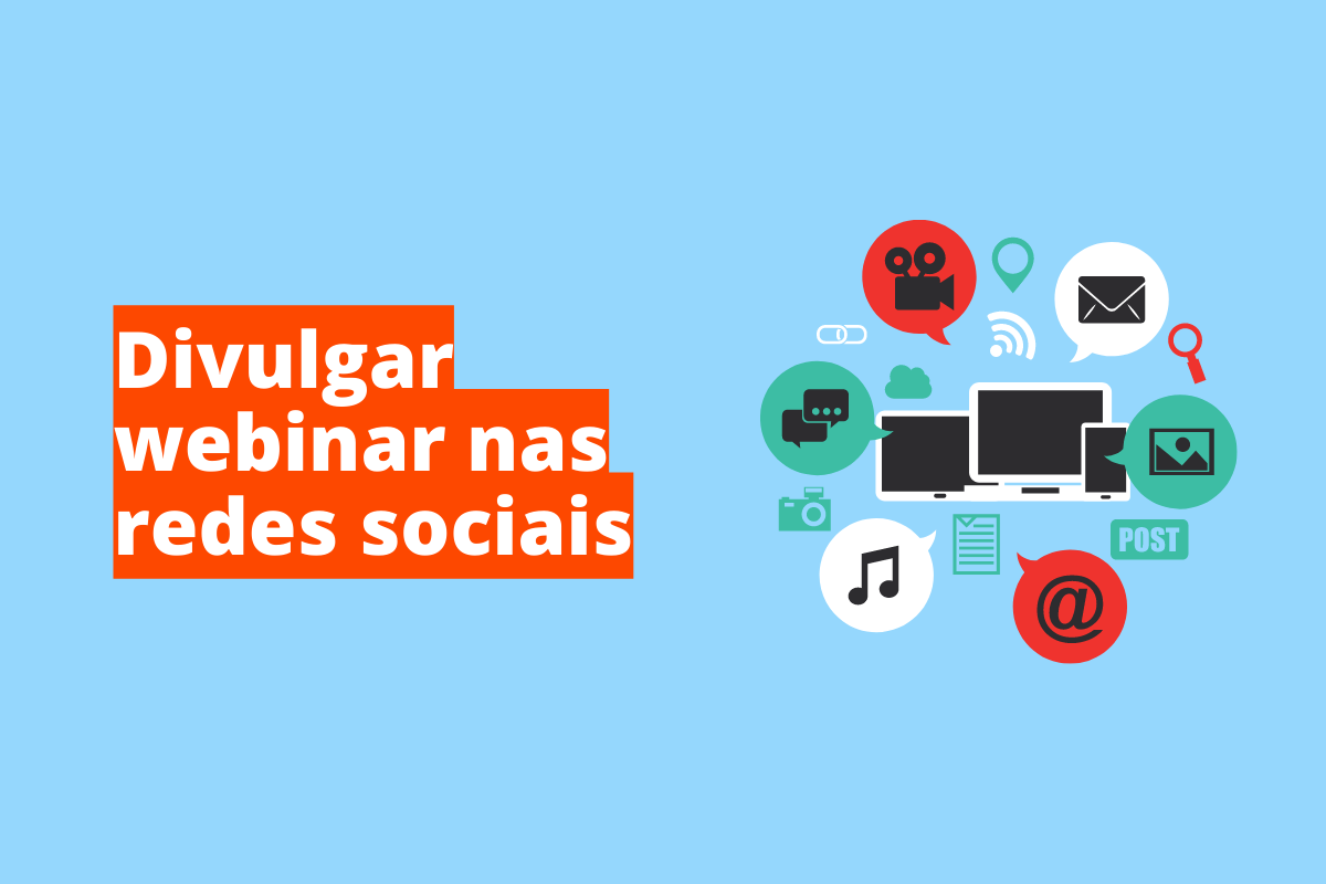 Como divulgar webinar nas redes sociais?